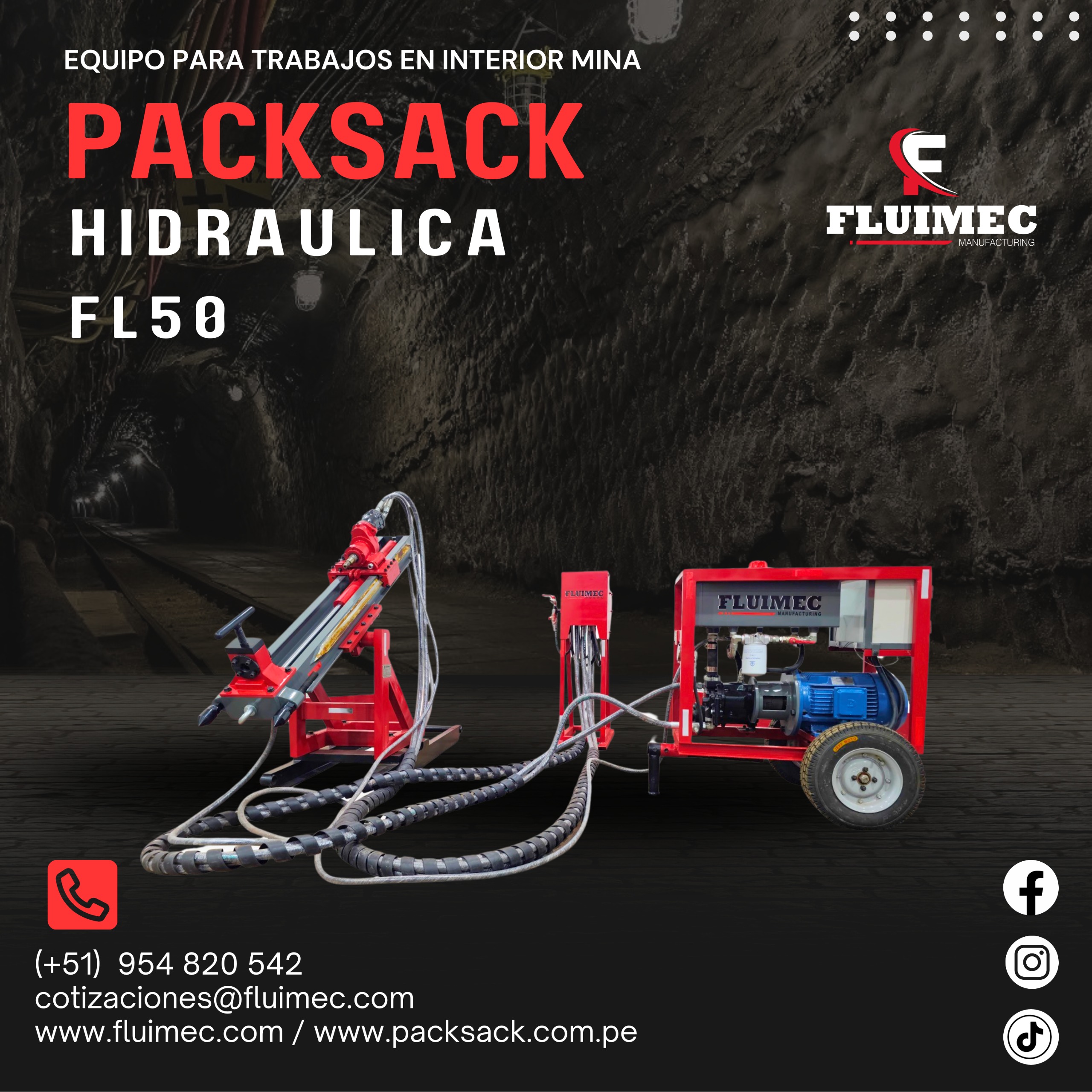 Packsack FL-50 diámetro de muestra 25mm 